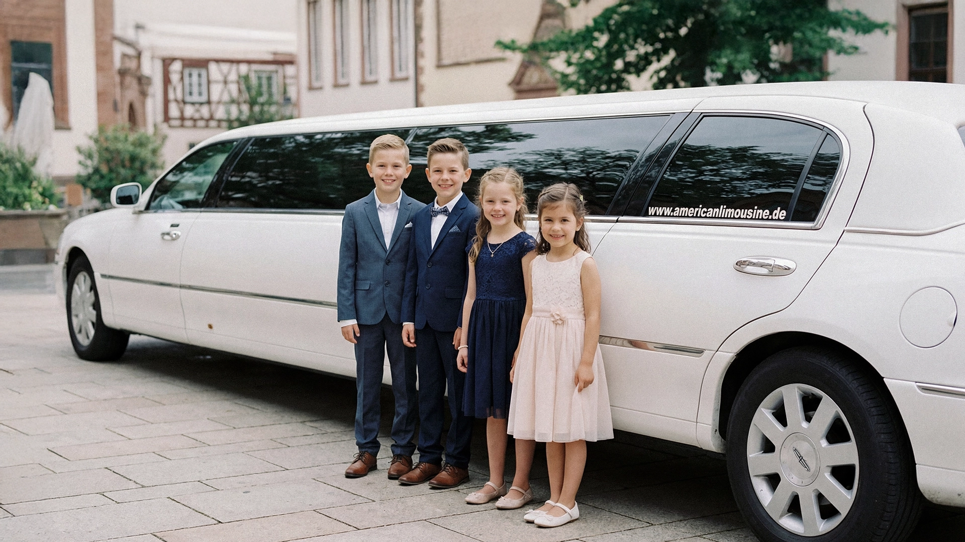 Kindergeburtstag mit Limousine
