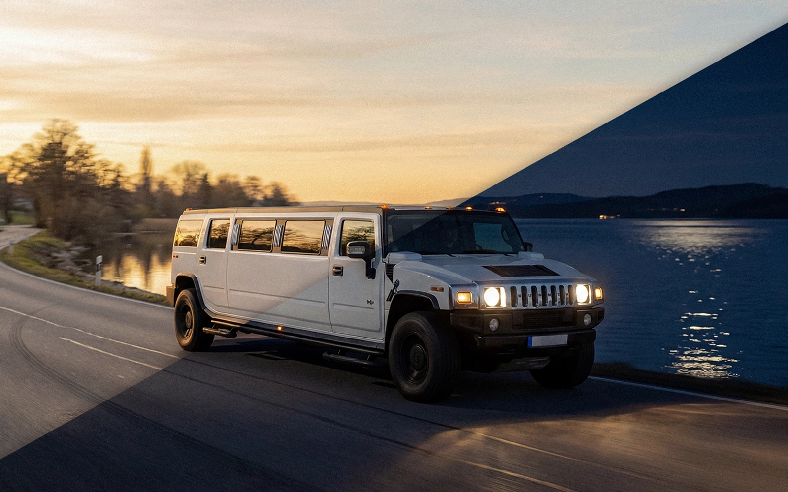 H2 Stretch-Limousine (White, 8 Pax) – Highlight 2