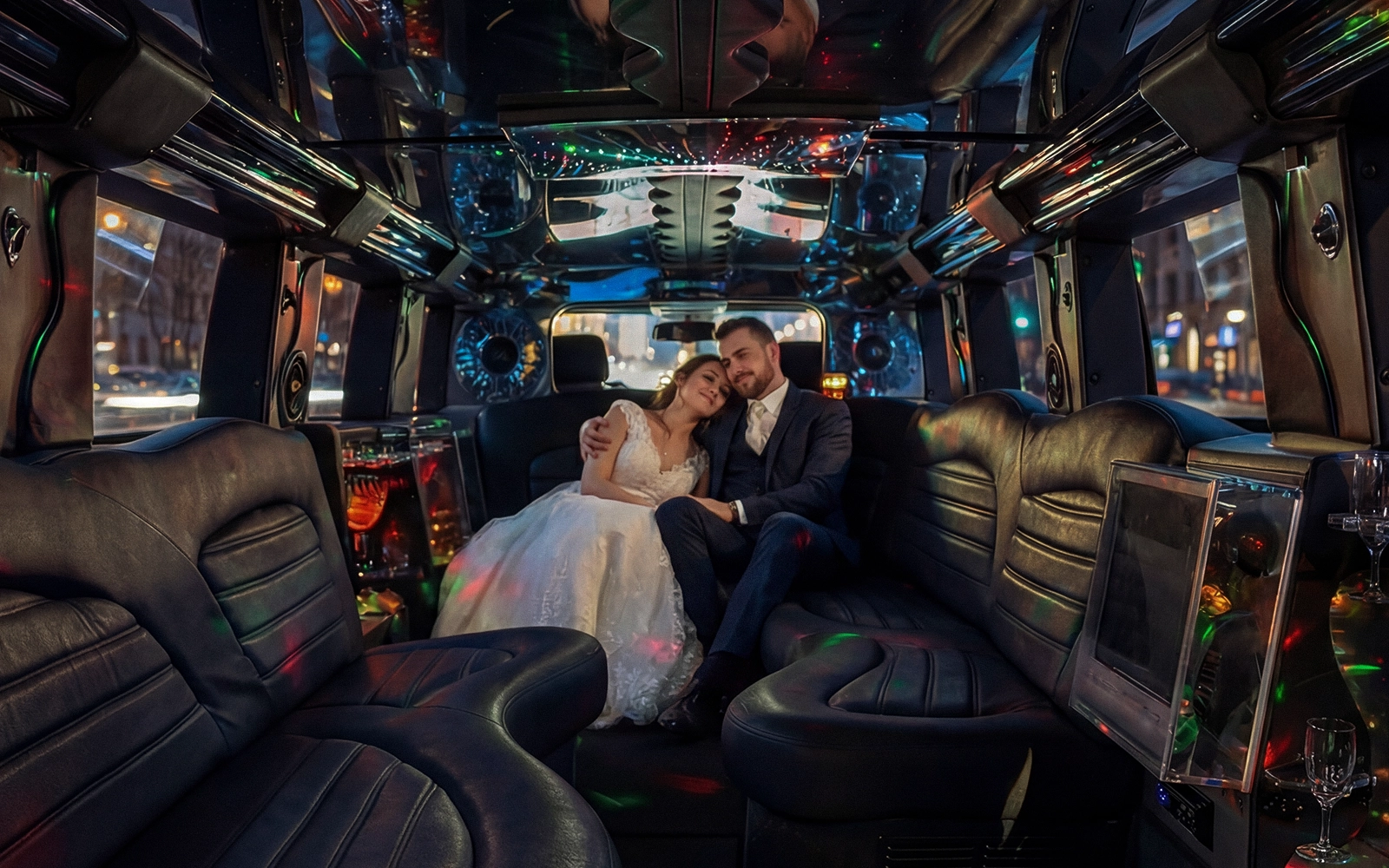 H2 Stretch-Limousine (White, 8 Pax) – Highlight 3