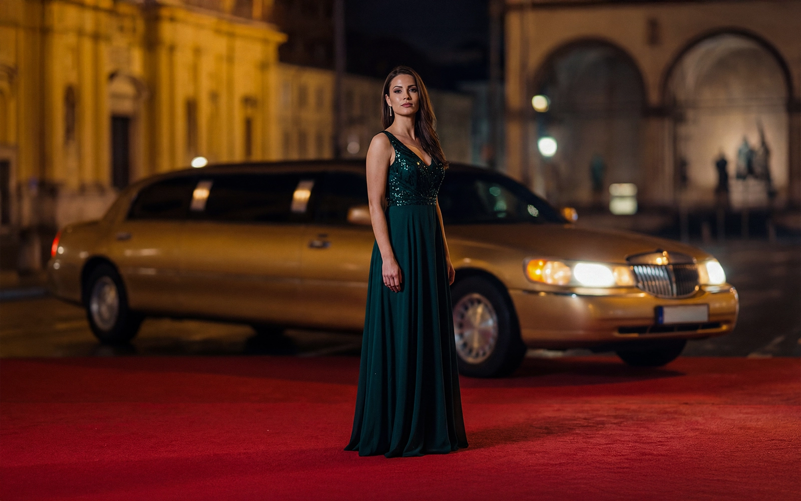 Town Car Stretch-Limousine (Golden, 8 Pax) – Highlight 1