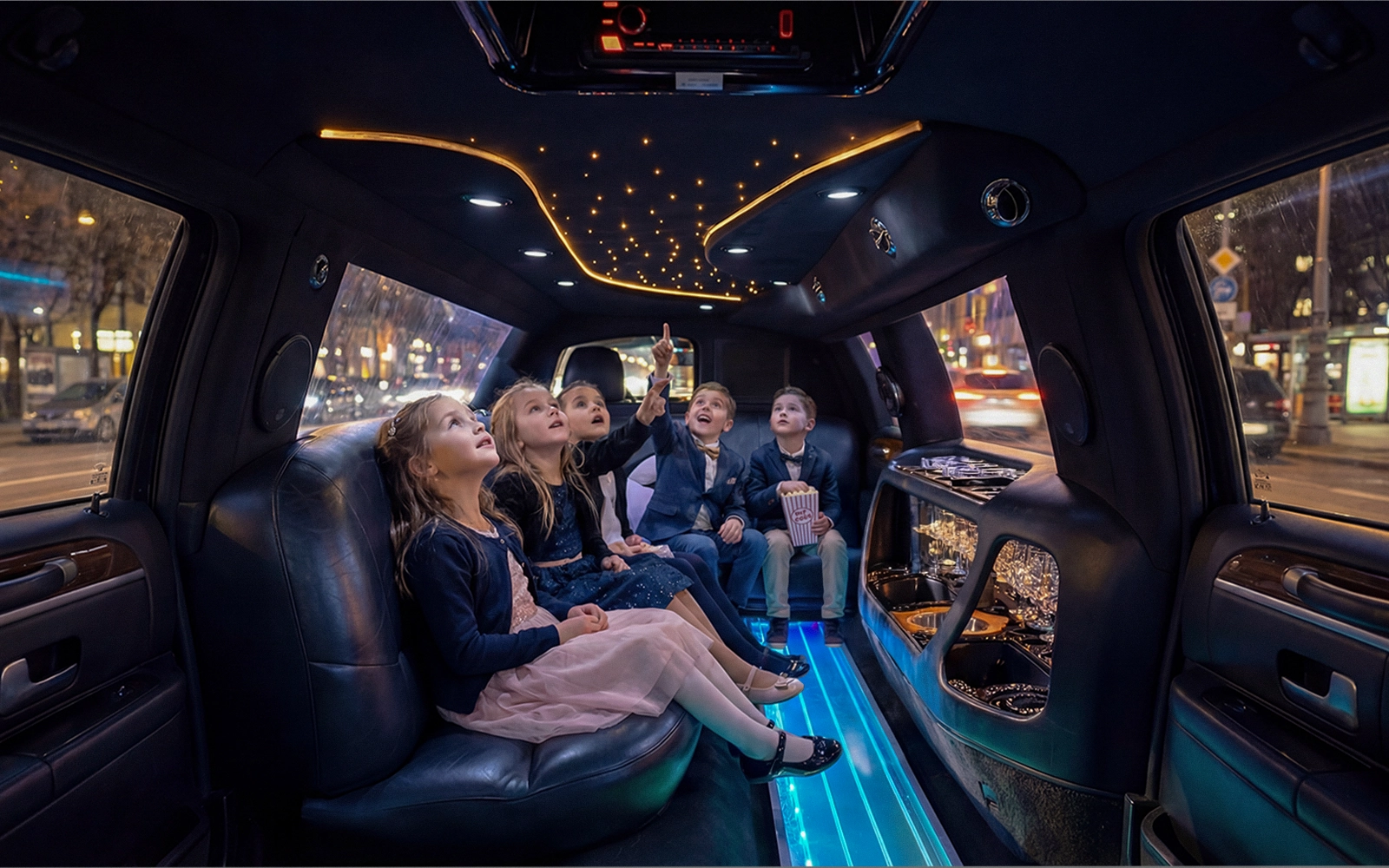 Town Car Stretch-Limousine (Golden, 8 Pax) – Highlight 2