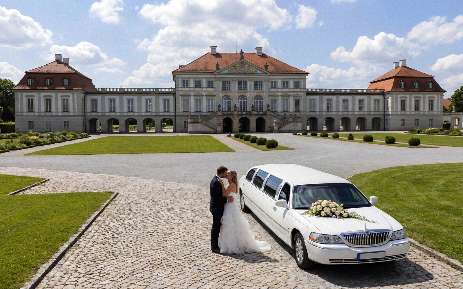 Town Car Stretch-Limousine (White, 8 Pax) – Highlight 3